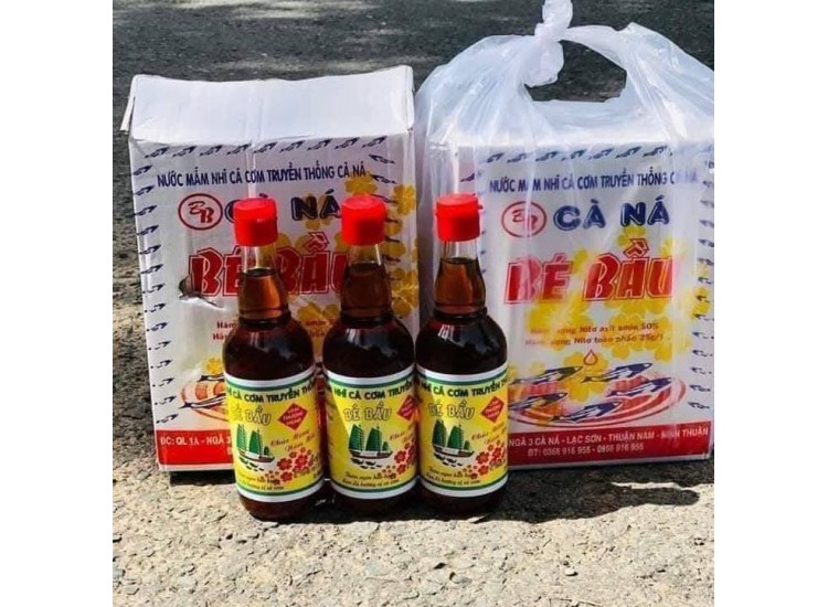 Nước mắm loại thượng hạng 500ml Bé Bầu Cà Ná